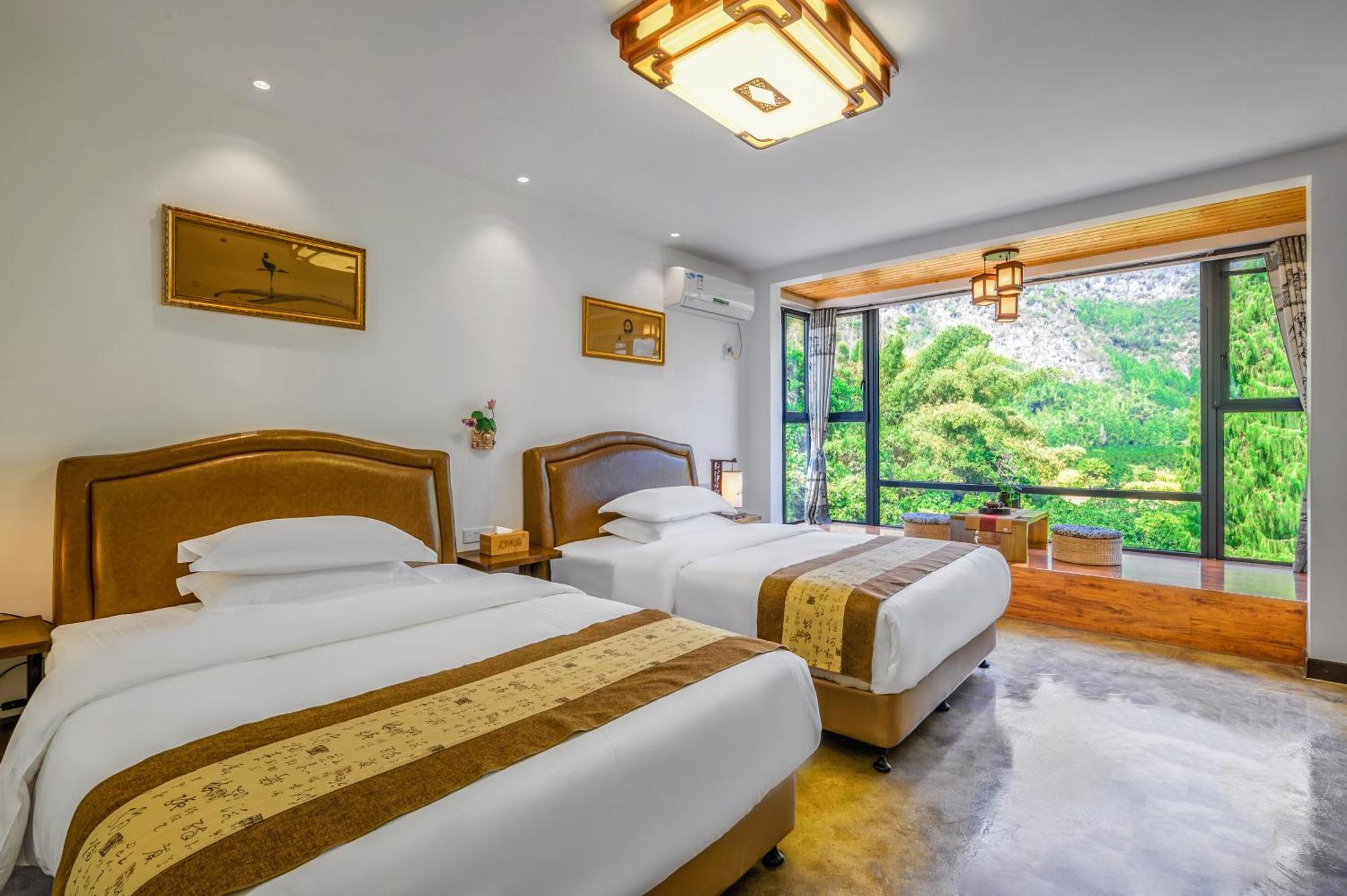 Leisure Courtyard Hotel Yangshuo-Free Shuttle Bus To Yangshuo Station Stay 2 Nights One Way Ngoại thất bức ảnh
